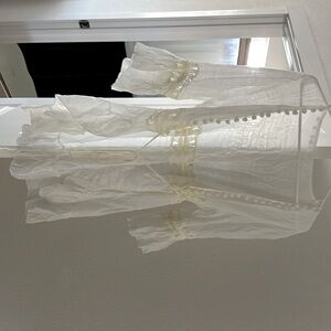 Boho flowy beach coverup